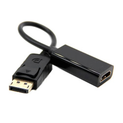 ADAPTADOR COMVERSOR DE DISPLAYPORT A HDMI FHD 2K 4K