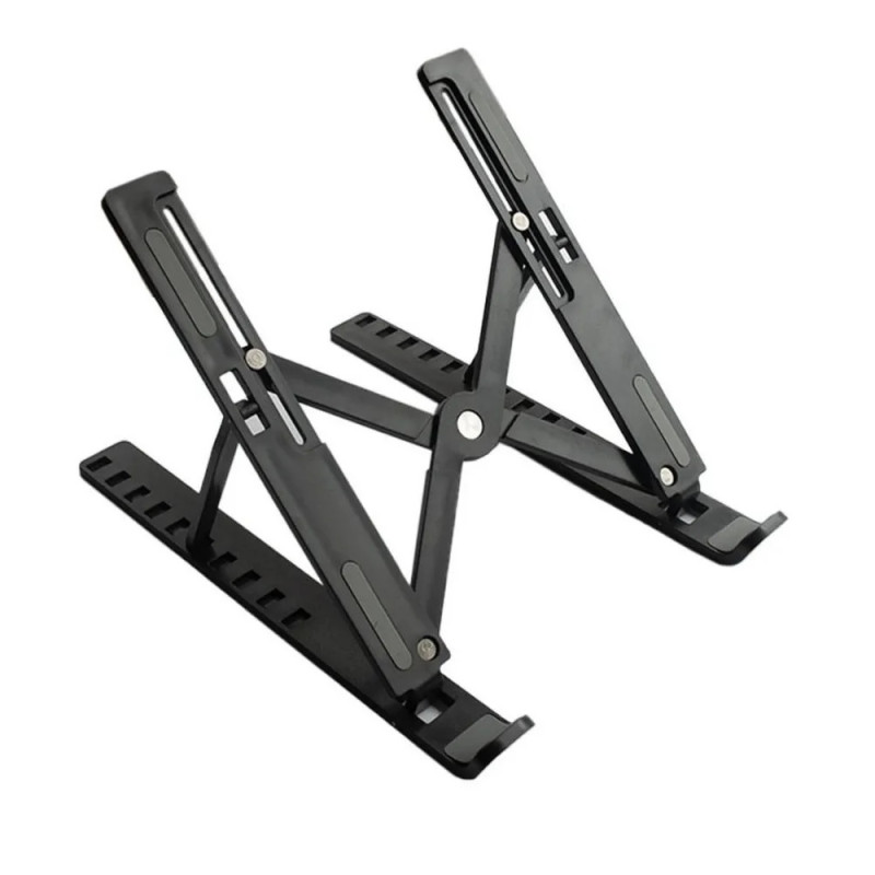 SOPORTE DE ALUMINIO PARA LAPTOP 7 NIVELES SOPORTE DE ALUMINIO PARA LAPTOP 7 NIVELES