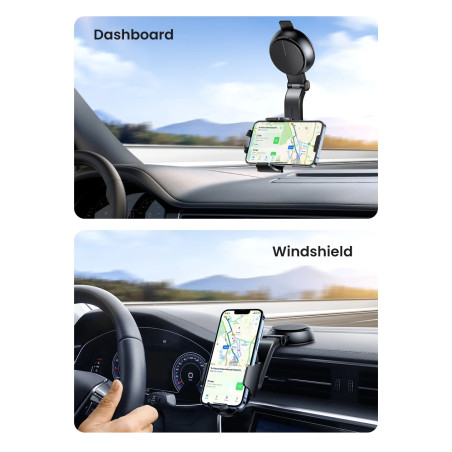 SUJETADOR DE CELULAR PARA CARRO UGREEN SOPORTA 4.7P A 7.2P