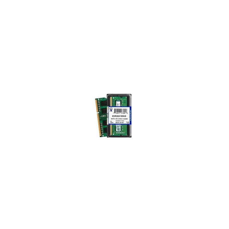 MEMORIA RAM KINSGTON KVR26S19S8 -16GB DDR4 16GB PC4 2600