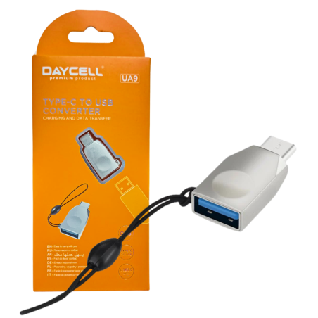 ADAPTADOR OTG DAYCELL UA9 TIPO C A USB