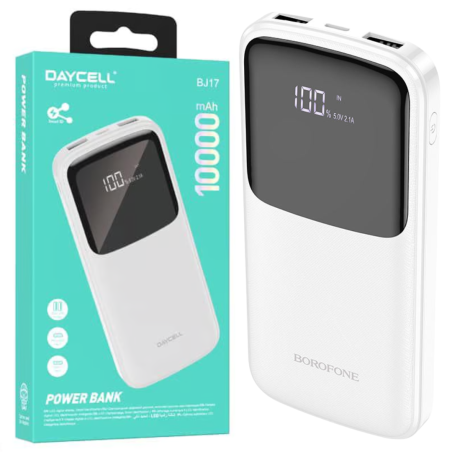 BATERIA PORTATIL DAYCELL BJ17 1000MAH 37W CON PANTALLA LED