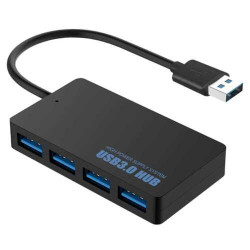 HUB USB 4 PORTOS USB 3.0, 5Gbps UH-103U3