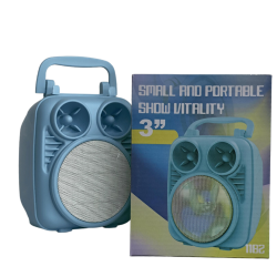 PARLANTE PORTATIL 1182  BLUETOOTH 3" PEQUEÑO 5W