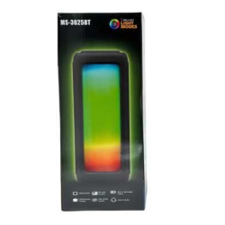 PARLANTE PORTATIL MS-3626BT RGB 8Wx2