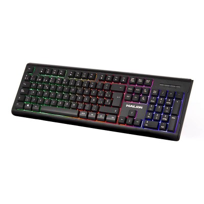 TECLADO GAMER HALION RAINBOW HA-K640  RGB