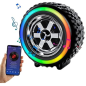 PARLANTE BLUETOOTH LEXT G2389 RGB MODELO NEUMATICO 5W PARLANTE BLUETOOTH LEXT G2389 RGB MODELO NEUMATICO 5W
