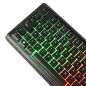 TECLADO GAMER HALION RAINBOW HA-K640 RGB TECLADO GAMER HALION RAINBOW HA-K640 RGB