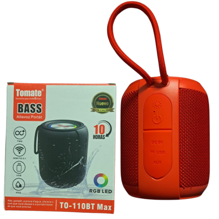 PARLANTE ALTAVOZ TOMATE TO-110BT MAX  RGB