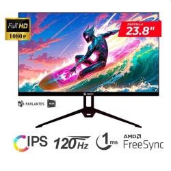 MONITOR TEROS TE-2415S 23.8", IPS, 1920X1080FULL HD, HDMI - VGA - SPEAKER