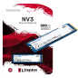 DISCO SSD KINGSTON NV3, 500GB, M.2, 2280, NVMe PCIe 4.0 x4 DISCO SSD KINGSTON NV3, 500GB, M.2, 2280, NVMe PCIe 4.0 x4