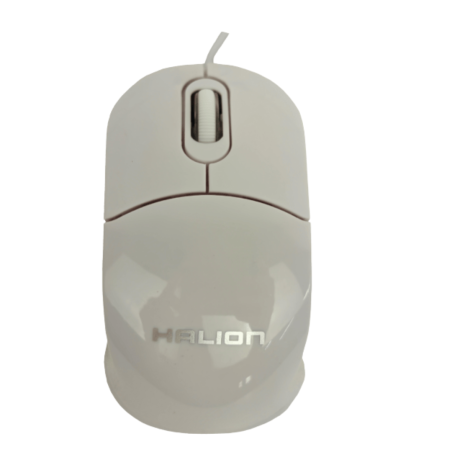 Mouse Optico Trident Usb Negro Ha-814 Halion