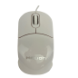 MOUSE OPTICO HALION TRIDENT HA-M814 USB NEGRO Y BLANCO