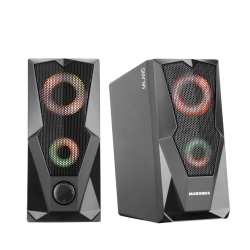 PARLANTE MICRONICS MILANO MIC S310 2.0 RGB 2.5" 10W NEGRO