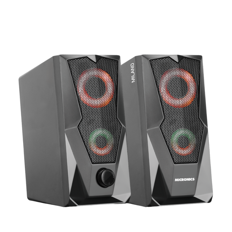 PARLANTE MICRONICS MILANO MIC S310U 2.0 RGB  2.5" 10W
