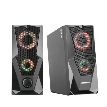 PARLANTE MICRONICS MILANO MIC S310U 2.0 RGB  2.5" 10W