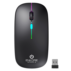MOUSE INALAMBRICO ENKORE NITROX 3 ENK M205-3K 2.4GHZ - BT - RECARGABLE
