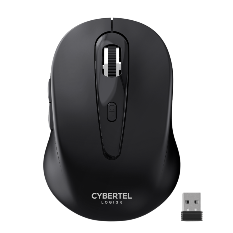 MOUSE INALAMBRICO CYBERTEL LOGIG 6 CYB M307 CON BOTONES LATERALES MOUSE INALAMBRICO CYBERTEL LOGIG 6 CYB M307 CON BOTONES LATERALES