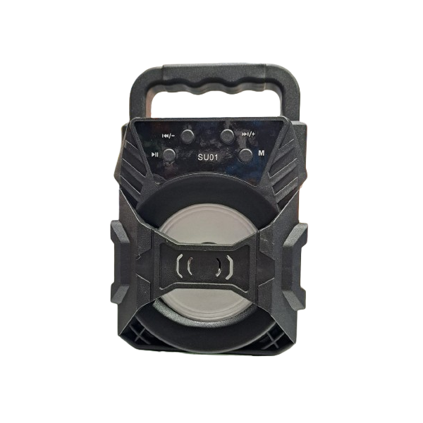 MINI PARLANTE GTS SU01  3 PULGADAS CON LUCES LED RGB