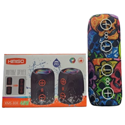 MINI PARLANTE KIMISO KMS-808 COMVERTIBLE 2 EN 1 TWS 40W