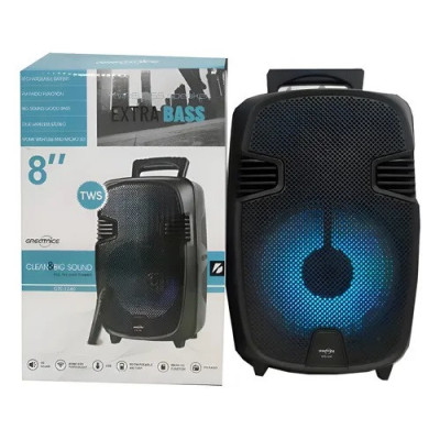 PARLANTE ALTAVOZ GREATNICE GTS-1248 8PUL. CON MICROFONO