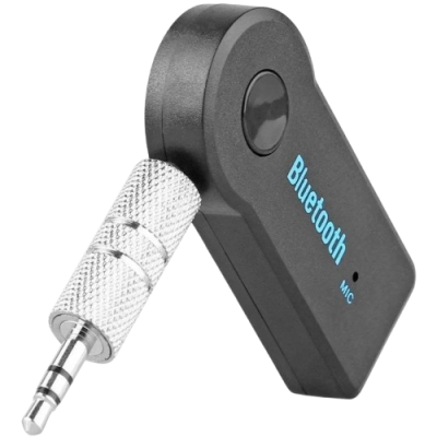 ADAPTADOR BLUETOOTH PARA CARRO CON ENTRADA AUXILIAR
