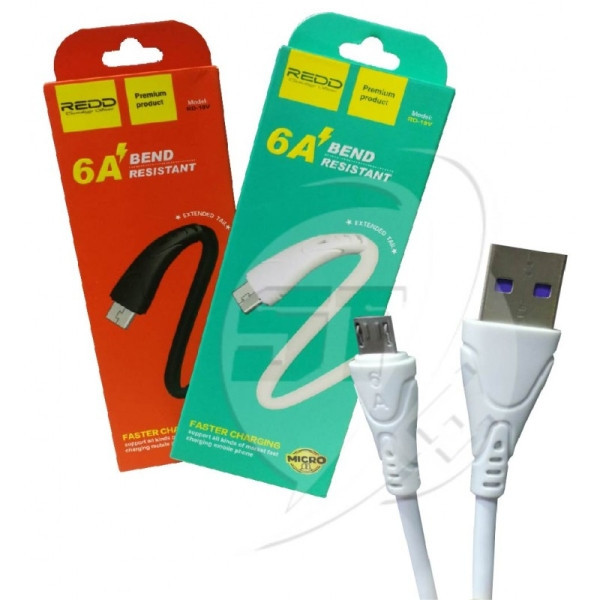 CABLE DE CELULAR REDD RD-19V CARGA RAPIDA 6A