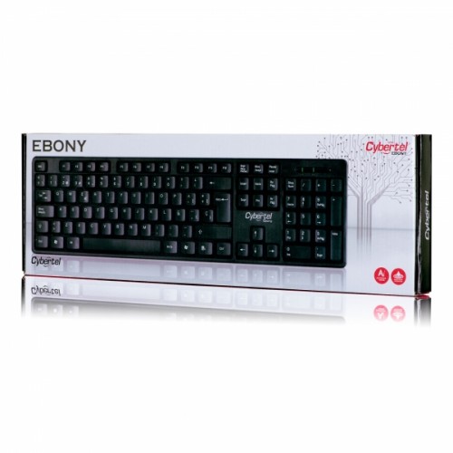 teclado cybertel estandar ebony en ventanilla