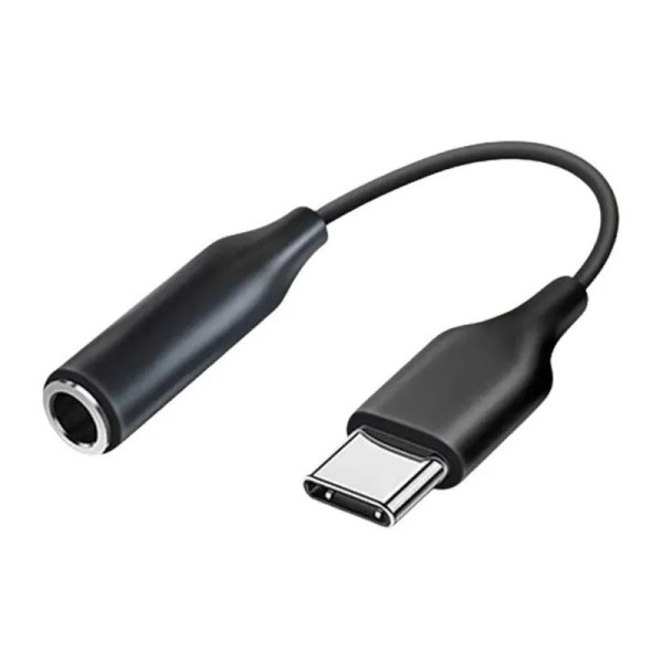 ADAPTADOR PARA AUDIFONOS DE TIPO C A PLUG 3.5 mm