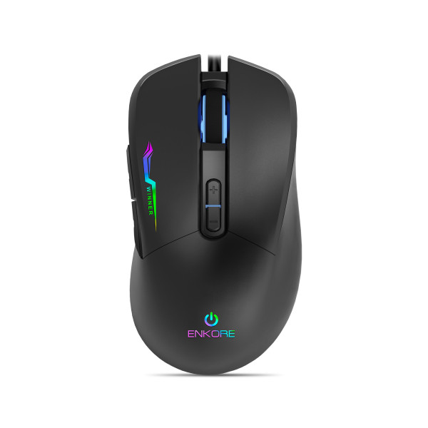MOUSE GAMER ENKORE WINNER EKM 305 RGB 7LED 7 BOTONES 3600DPI