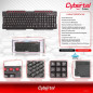 TECLADO MULTIMEDIA CYBERTEL PRINCE CYB K212+ T/SEMICORVAS TECLADO MULTIMEDIA CYBERTEL PRINCE CYB K212+ T/SEMICORVAS