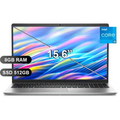 LAPTOP DELL 15 DC15250 I5-1334U/ 8GB/ SSD512GB/ 15.6/ SIN WINDOWS/ KD9XK