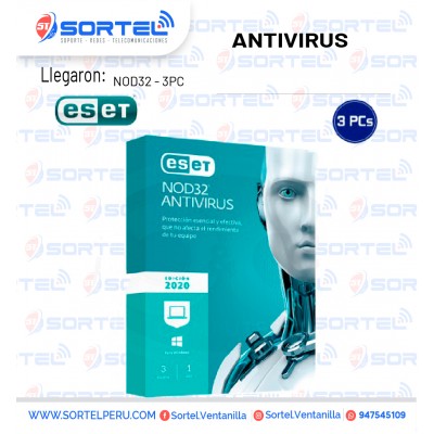 ESET Antivirus Eset NOD32 3 PC