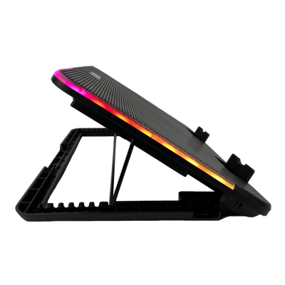 COOLER PARA LAPTOP CYBERCOOL HA-K8 RGB 2 VENTILADORES