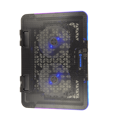 COOLER PARA LAPTOP CYBERCOOL HA-K8 RGB 2 VENTILADORES