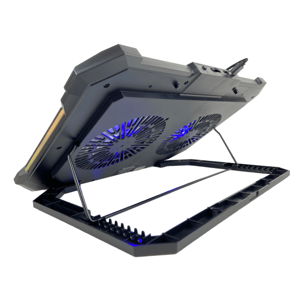 COOLER PARA LAPTOP CYBERCOOL HA-F8 2 VENTILADORES