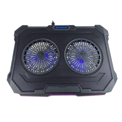 COOLER PARA LAPTOP CYBERCOOL HA-F8 2 VENTILADORES
