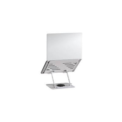 BASE GIRATORIO PARA LAPTOP CYBERCOOL HA-A17 ACERO