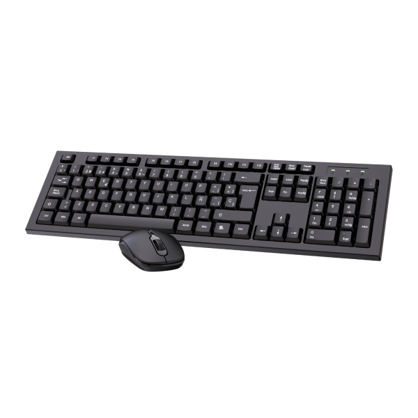 KIT TECLADO Y MOUSE INALAMBRICO OFFICE HALION HA-K654C