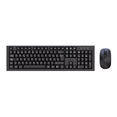 KIT TECLADO Y MOUSE INALAMBRICO OFFICE HALION HA-K654C