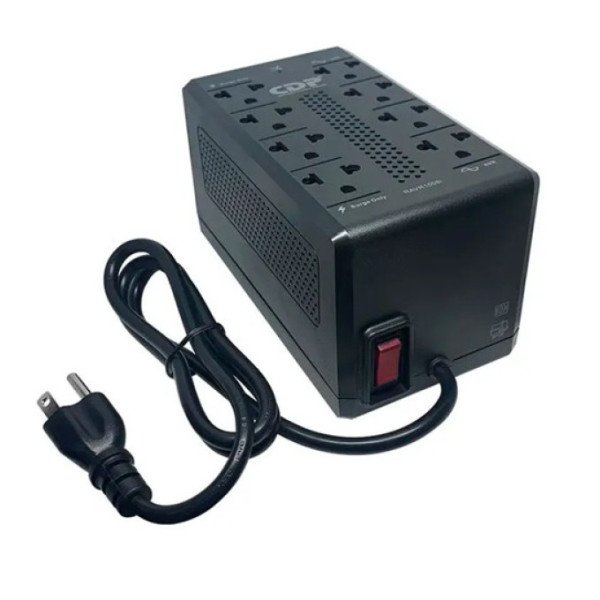 ESTABILIZADOR DE 8 TOMAS CDP RAVR 1008i 900VA 450W