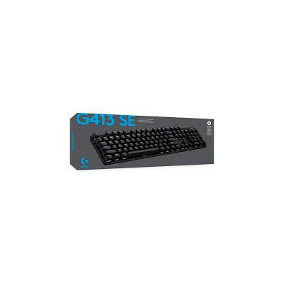 TECLADO GAMER MECANICO LOGITECH G413 SE BLACKLIGT SWITCH TACTIL LUZ LED BLANCA