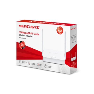 ROUTER INALAMBRICO MULTIMODO MERCUSYS MW302R  300MBPS  ANTENAS