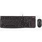 KIT TECLADO + MOUSE LOGITECH MK120