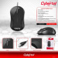 MOUSE OPTICO ALAMBRICO CYBERTEL THOR - CYB M100K / CYB M101B MOUSE OPTICO ALAMBRICO CYBERTEL THOR - CYB M100K / CYB M101B