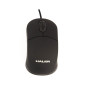 MOUSE OPTICO HALION TRIDENT HA-M814 USB NEGRO Y BLANCO