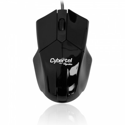 MOUSE OPTICO ALAMBRICO CYBERTEL APOLLO CYB M203