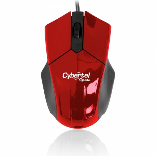 MOUSE OPTICO ALAMBRICO CYBERTEL APOLLO CYB M203