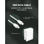 Cargador Carga Rapida de Pared LDNIO 40W USB-C PD  Para Celular, Tablet, Laptop