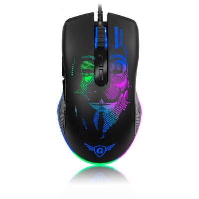 MOUSE GAMER OPTICO MICRONICS ANONIMUS MIC GM859 RGB 7B